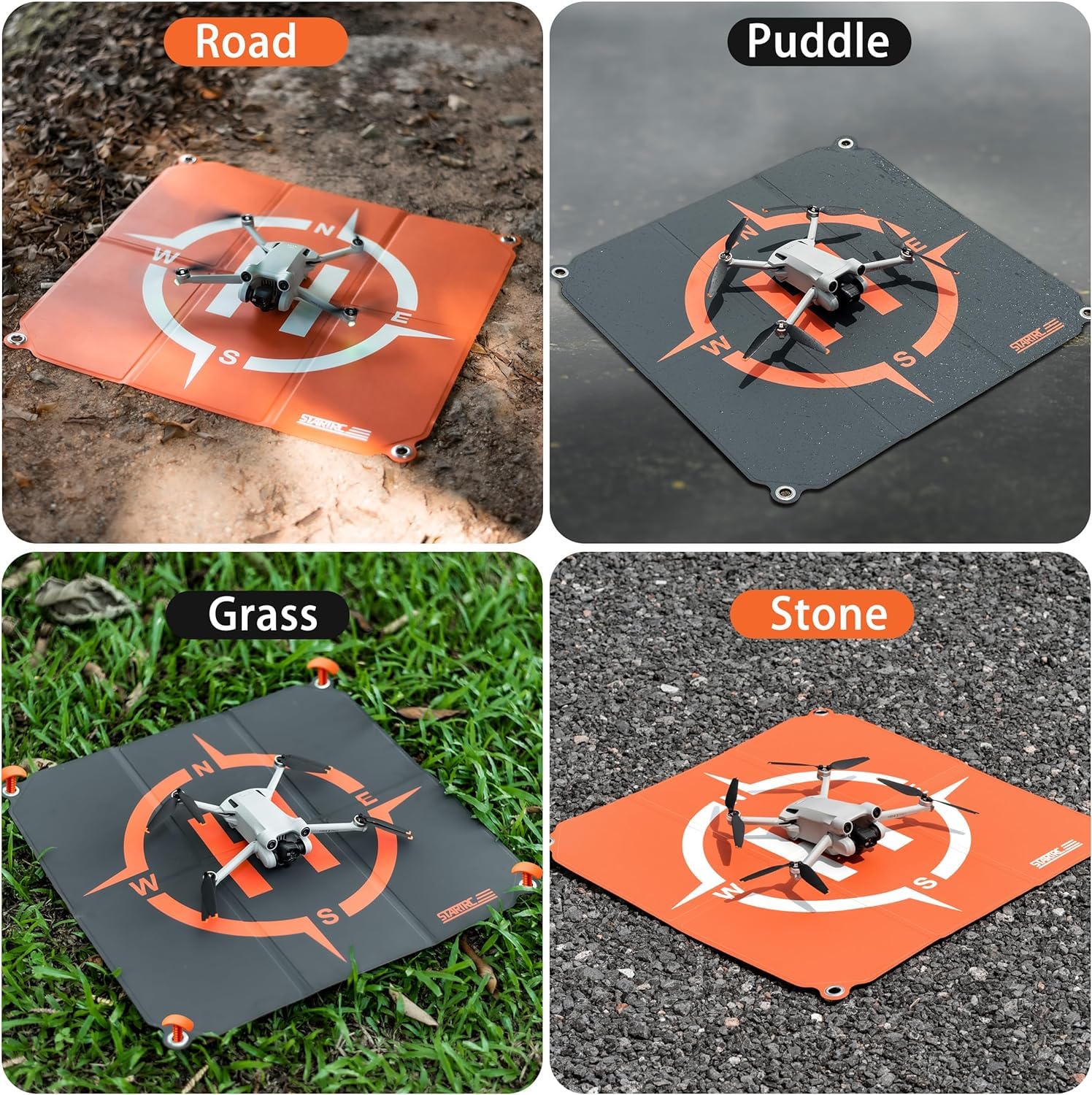 STARTRC Drone Landing Pad, Pla - Dji Drone Mini 4 Pro ulasan dan harga