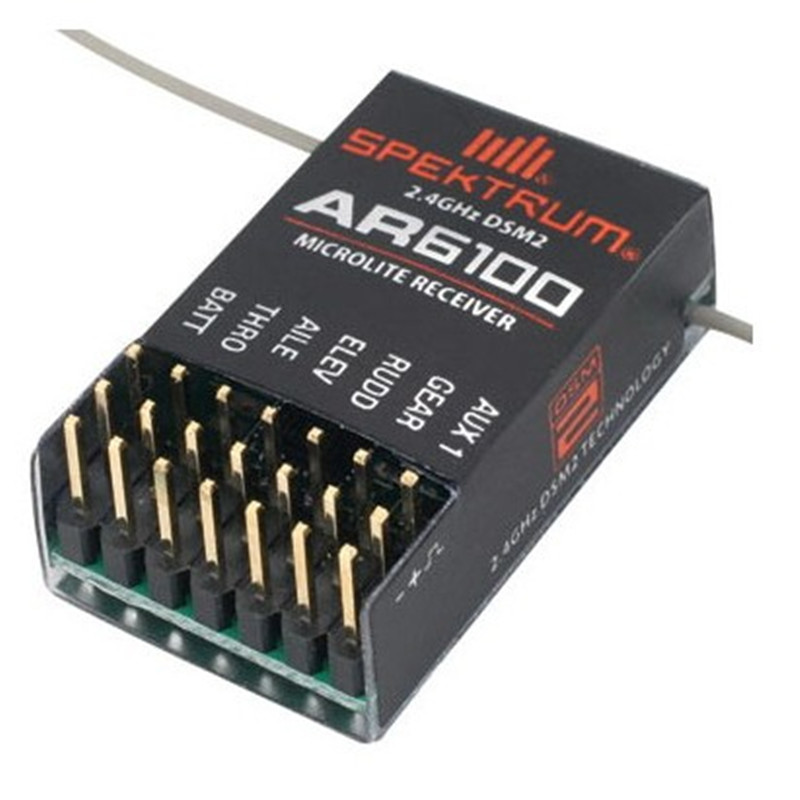 AR6100 DSM2 6CH 2.4GHz Penerim - Drone Racing Receiver ulasan dan harga